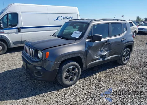 2017 Jeep Renegade Sport 4X4 from USA, damaged, VIN ZACCJBAB4HPF78842